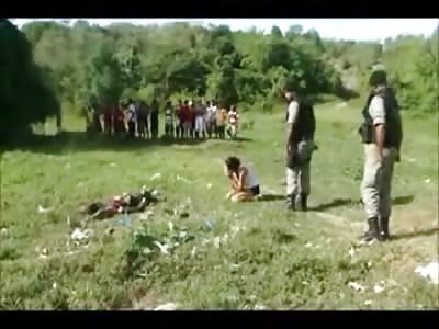 Family Member Mourns the Death of Her Loved one That was Just Killed