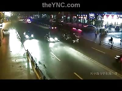 Hit and Run Fatality... Hits Him Then Runs Over Him