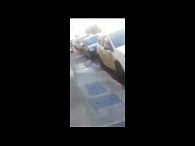 New Splattering Suicide of Female from her Apartment Window onto the Street