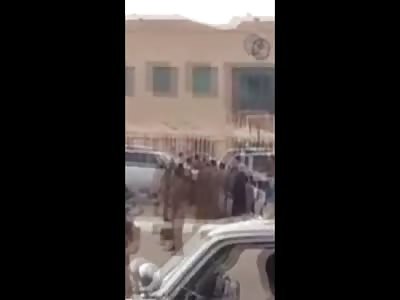 New One Swipe Execution of Sword of Man accused of Sponsoring the Enemy (Executioner wipes off his Sword)