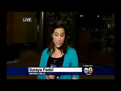 Nude Woman jumps to her Death after Botched Face Lift Surgery in Beverly Hills California (Raw video followed by News Report)