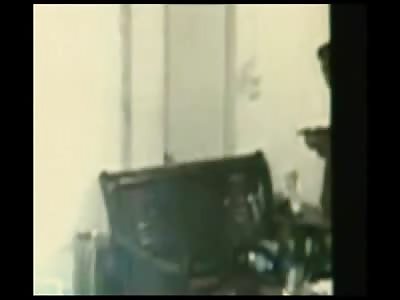 CCTV of Crazy Husband stands over his Wife and Executes her with Pistol (Aftermath Included)