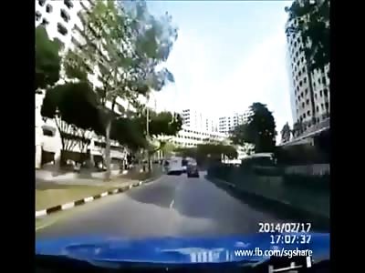 This is why Excited Schoolgirls should not Run across the Street without Looking