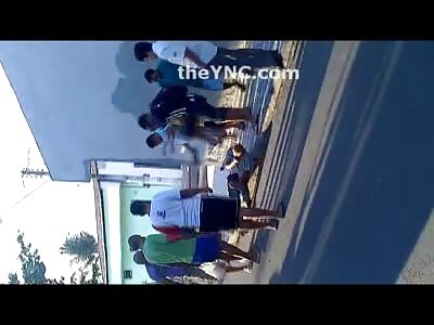 Stomped in the Head And left Unconscious in the Street by Angry Mob