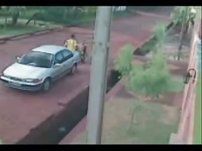 INSTANT DEATH KARMA: Man Attacks a Guy in a Wheelchair but Gets Shot Dead by Guys Friend