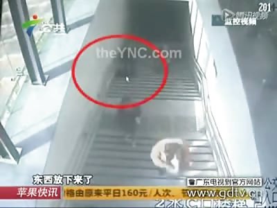 Woman Dies of a Heart Attack and People Just Walk by her for 50 Straight Minutes (2 Angles)