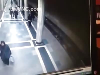 Man Commits Casual Suicide by Public Subway Train