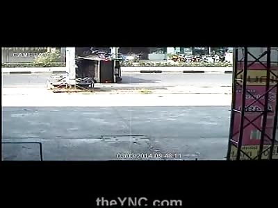 This is Exactly why You Don't Ride in the Back of a Pickup Truck