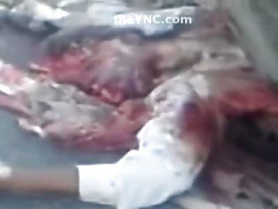 Believe it Or Not you can Still Make Out this Guys Face under the Truck