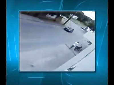 Murderer in Waiting Executes his Victim as he gets on his Motorcycle 