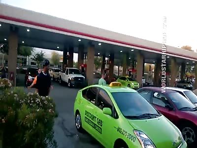 New York City Thug Gets Molly Whopped By Arizona Trucker