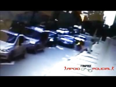 Two Thieves Gunned Down and Killed by Off Duty Police Officer (w/aftermath)