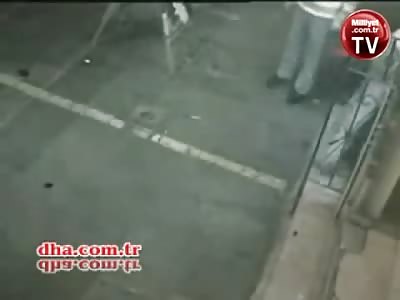 Man is Savagely Beaten to Death in front of Turkish Bar