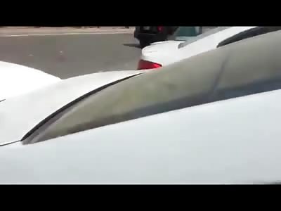 Muslim Maniac Double Handed Stabbing Man in Broad Daylight in the Street