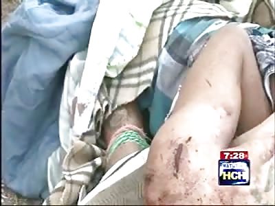 Man found Murdered with a Broken Back Tied up in Very Strange Position