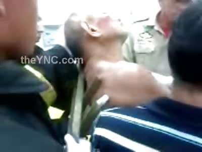 Peeping Tom You're Doing it Wrong....Man Falls on Fence Has his Head Stuck