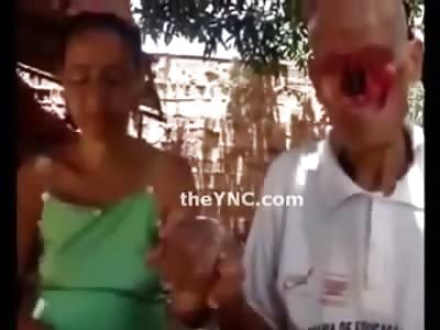 Evangelical Priest says He Can heal this Man who has No Face...