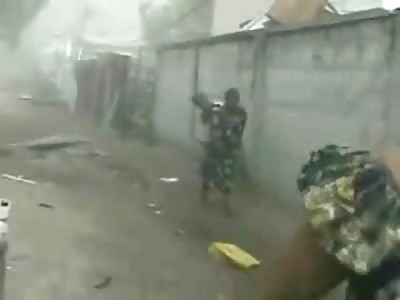 Bomb Exploded Leaving this Dude Fucked an his Boy in Utter Agony