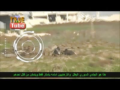 Crazy Machine Gun Battle Ends in Death