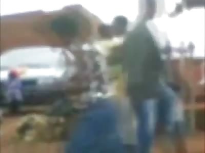 Total Asshole Kicks and Punches Pregnant Woman