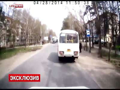 Crazy ass Suicide by Truck