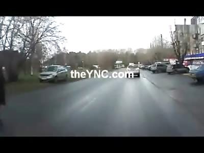 Girls Failure to Fully Look both ways is Absolutely Brutal