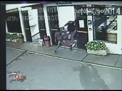 Running Man is Gunned Down from Behind in Daytime Murder