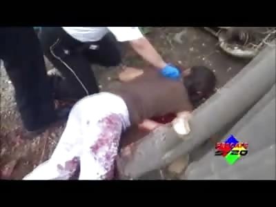 Little Girl Cries Uncontrollably Identifying her Mother who was Murdered by a Machete 