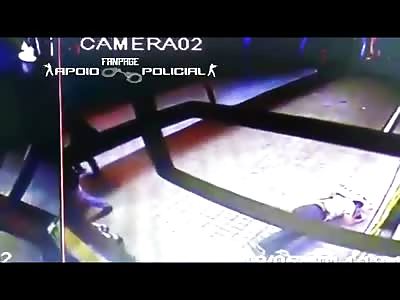 Off Duty Cop is Shot to Death and Robbed in the Street..Leaves a Trail of Blood 