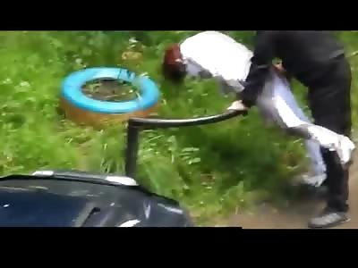 Only in Russia Would You catch a Scene Like This