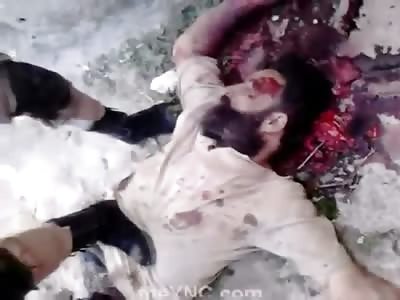 Iraqi Militants Cut the Beards and Brutally Stab Mujahadeen