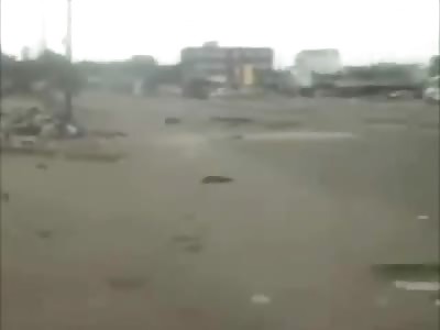 Protest turns into 6 Woman being Slaughtered by Powerful Machine Gun Rifle Fire..Heads Exploded 