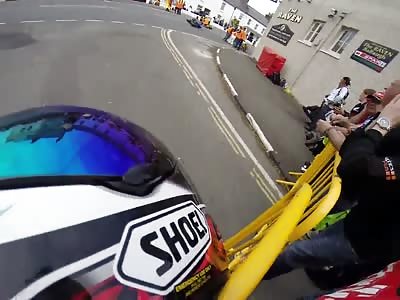 Fatal Motorcycle Accident that Killed Rider Bob Price During Isle of Man 2014 