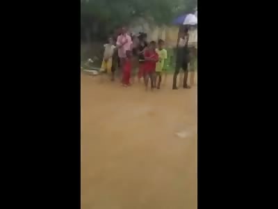 Head Cracked Open Like an Egg on the Pavement Following Motorcycle Accident