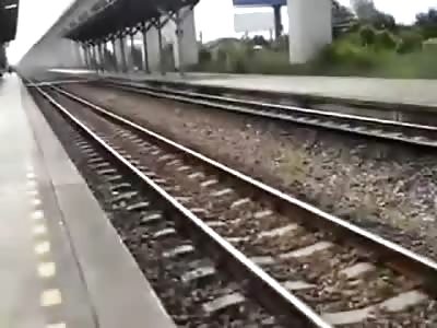 Just Follow the Organs to the Dead man Killed by a Train