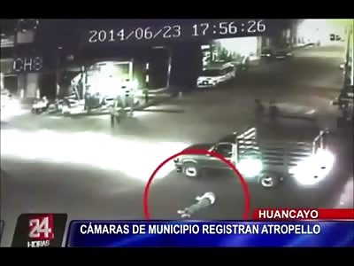 Elderly Man Jumps in Front of Car with Two Family Member Watching in What Looks Like a Sad Suicide By Car