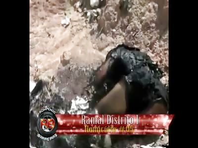 Naked Woman found with her Ass on Fire..(Watch Until End for a Close Up of Face) 