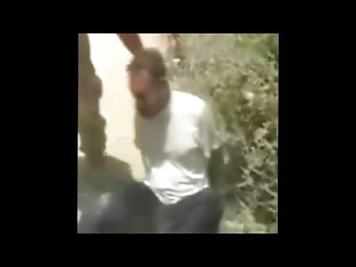 Dirt Road Machine Gun Execution 