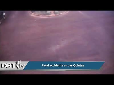 Amazing Accident Shows Man Ejected in Spectacular Fashion 