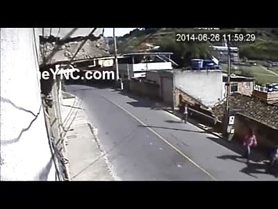 11 Year Old in Pink Girl Blasted by Hit and Run Driver