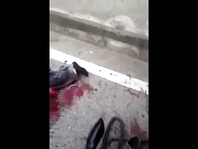 Foot there one Minute and Gone the Next....