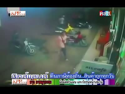 Murder on Video: Victim involved in Fight Drops Dead from Stab Wound to the Chest