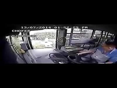 Don't Mess With This Bus Driver ..