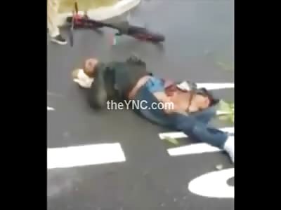 This is How New Yorkers React to Gore...A Rare Look at a Gore Aftermath in the Big NYC