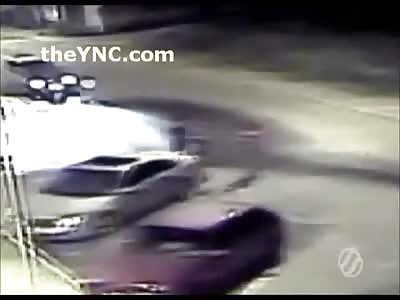 Hit and Aftermath of a Kid Destroyed by Speeding Car