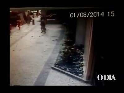 Working Man Catches On Fire On the Job and has to Strip Off his Clothes to Survive