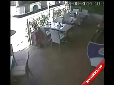 Woman Enjoying her Lunch Witnesses Elderly Woman Killed by Speeding Car 