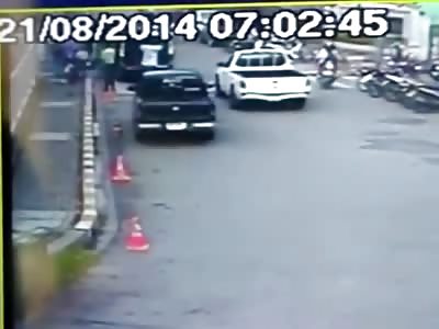 What Kind of an Asshole Runs Down Kids and a Crossing Guard at a Crosswalk? 