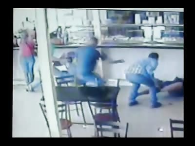 2 Clueless Police Officers are Gunned Down in Cold Blood while Standing In Line for Food