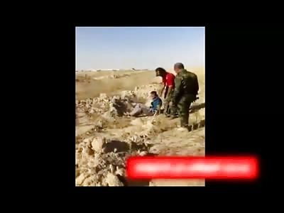 Man Shot Dead in Front of his Shallow Grave